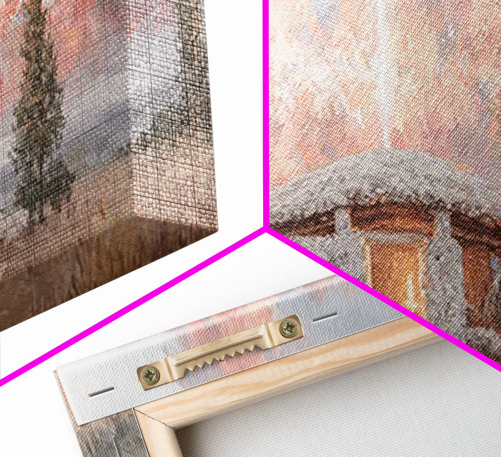 Radiant Promise – Framed Canvas Print – Panoramic Painting – Christian Art – Modern Christian Art – Christmas Art Framed – Jesus Painting