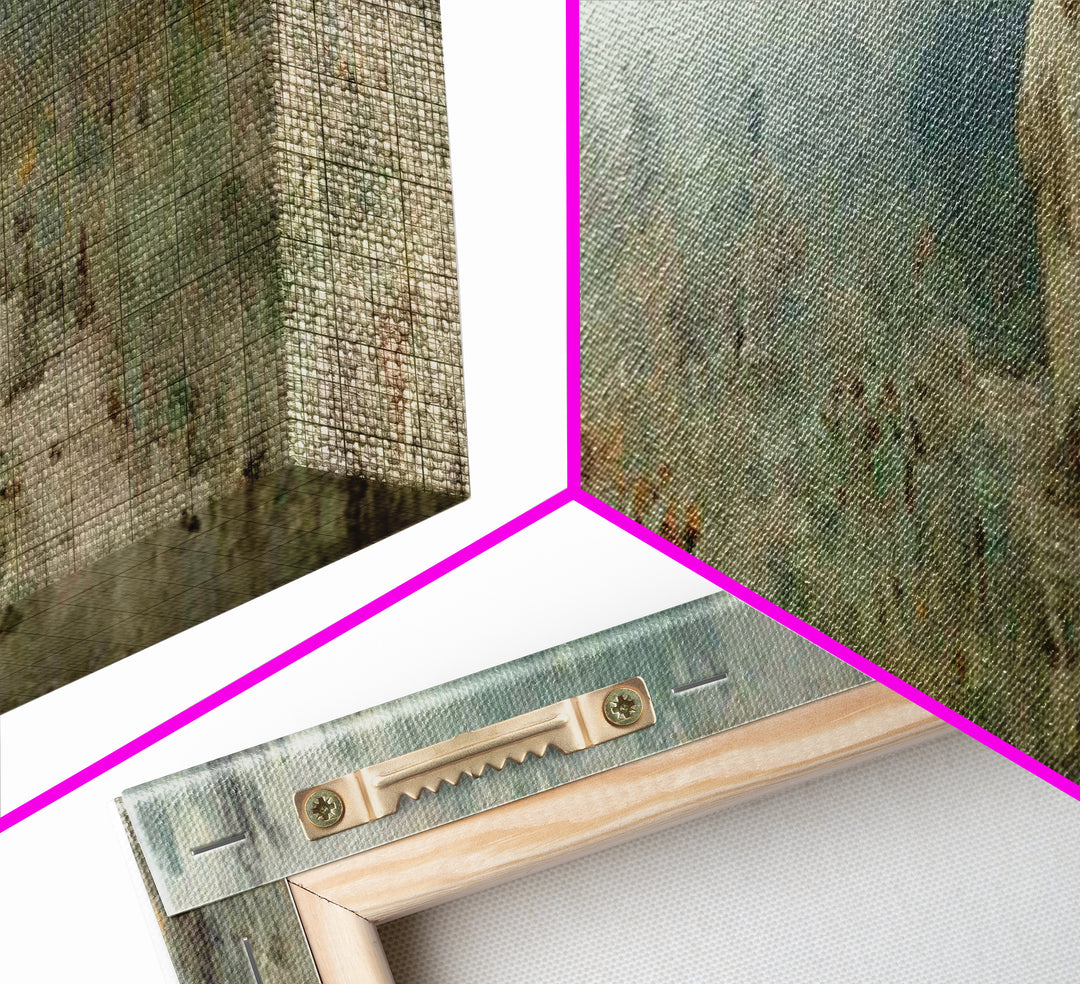 Silent Ascension, Framed Canvas Print, Christian Art Canvas, Christian Wall Art, Jesus Painting, Panoramic Wall Art, Subtle Christian Art