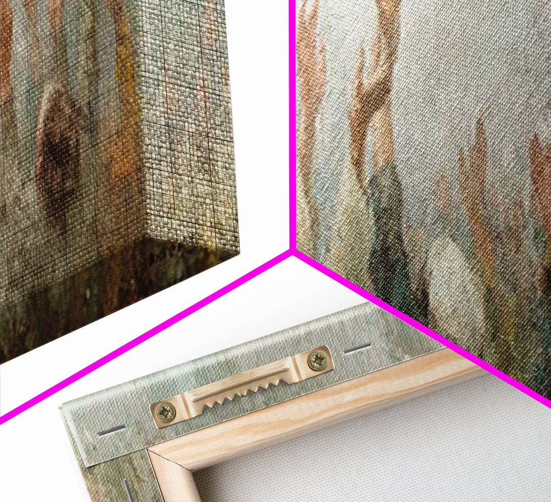 Cloudborne Worship - Framed Canvas Print - Christian Art Canvas - Panoramic Frame - Christian Painting - Christian Wall Art - Christian Gif