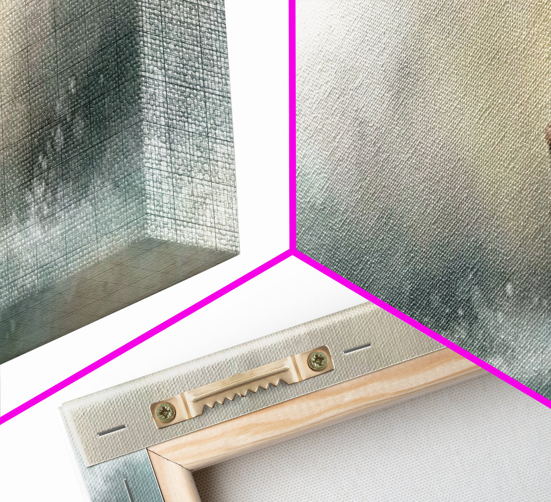 Heaven’s Horizon | Framed Canvas Print | Panoramic Art | Christian Art Canvas | Christian Wall Art | Jesus Painting | Christian Christmas A