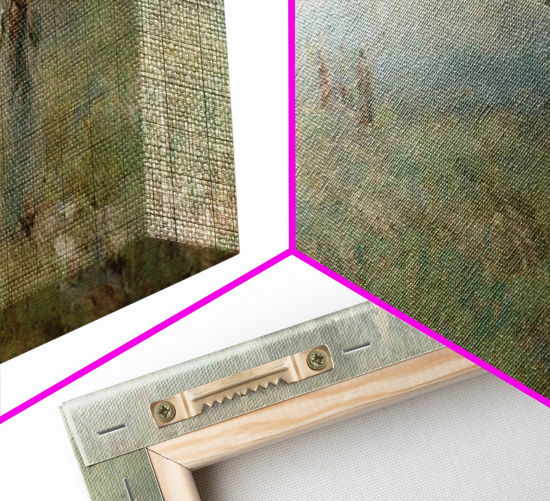 Hill Of Grace, Framed Canvas Print, Christian Art Canvas, Jesus Painting, Panoramic Wall Art, Christian Wall Art, Christian Gift Ideas
