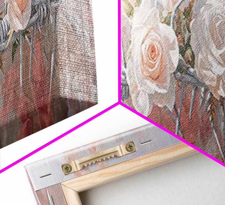 Thorns Of Grace | Framed Canvas Print | Christian Art | Christian Wall Art | Panoramic Art | Christian Painting | Christian Art Canvas