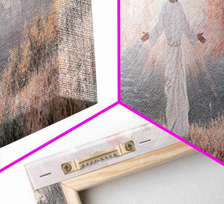 Radiant Dawn Blessing, Framed Canvas Print, Christian Wall Art, Jesus Painting, Panoramic Wall Art, Christian Art Canvas, Christmas Art Pri