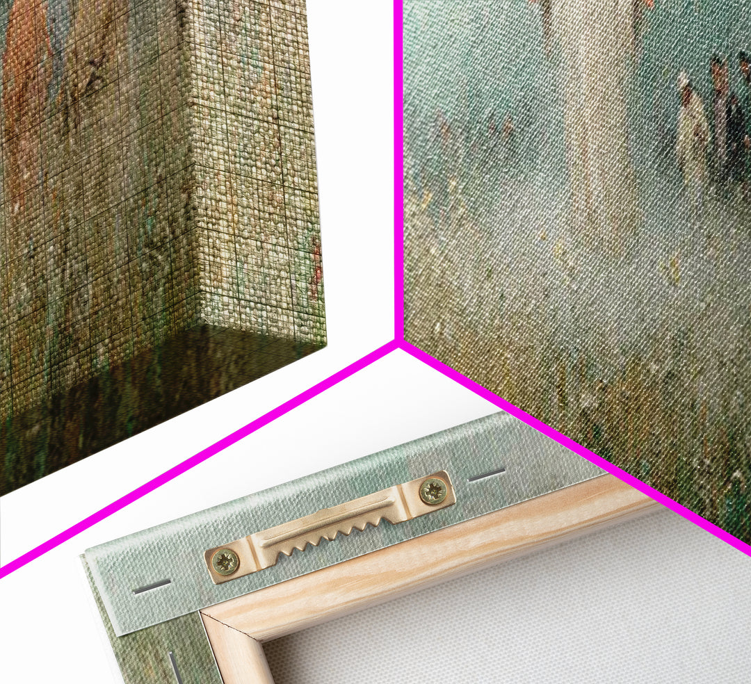 Fields Of Promise – Framed Canvas Print – Christian Wall Art – Panoramic Wall Art – Christian Art Canvas – Christian Painting – Modern Chri