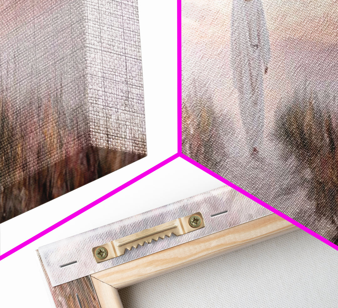 Horizon Of Peace – Framed Canvas Print – Panoramic Art – Christian Art Canvas – Jesus Wall Art – Christian Art – Christian Christmas