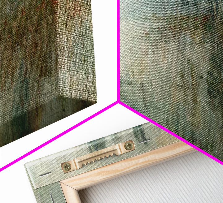 Divine Reflection – Framed Canvas Print – Extra Wide Art – Christian Art Print – Jesus Canvas Art – Christian Gift – Christmas Wall Art