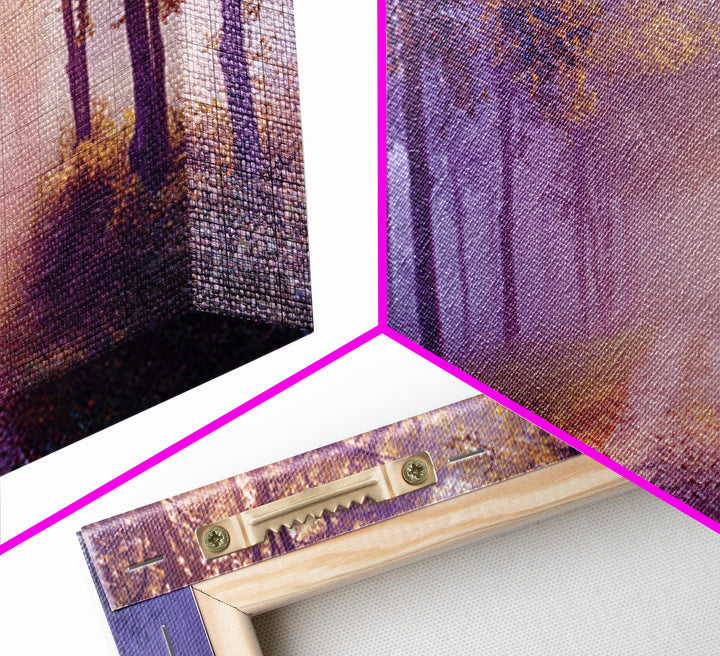 Dawnwood Journey | Framed Canvas Print | Panoramic Painting | Christian Art Print | Christian Wall Art | Moody Christian Art | Christian Ar