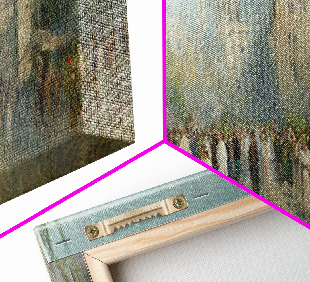 Golden Gate Rejoicing, Framed Canvas Print, Panoramic Print, Christian Wall Art, Christian Art Canvas, Christian Christmas Art, Jesus Paint