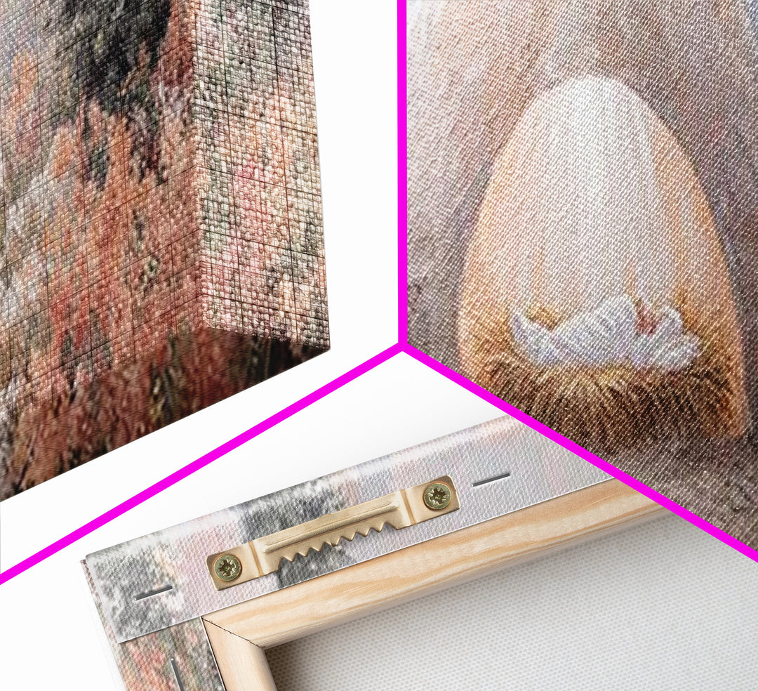 Garden Of Light, Framed Canvas Print, Christian Wall Art, Christian Art Canvas, Panoramic Frame, Christmas Art, Christian Christmas Decor