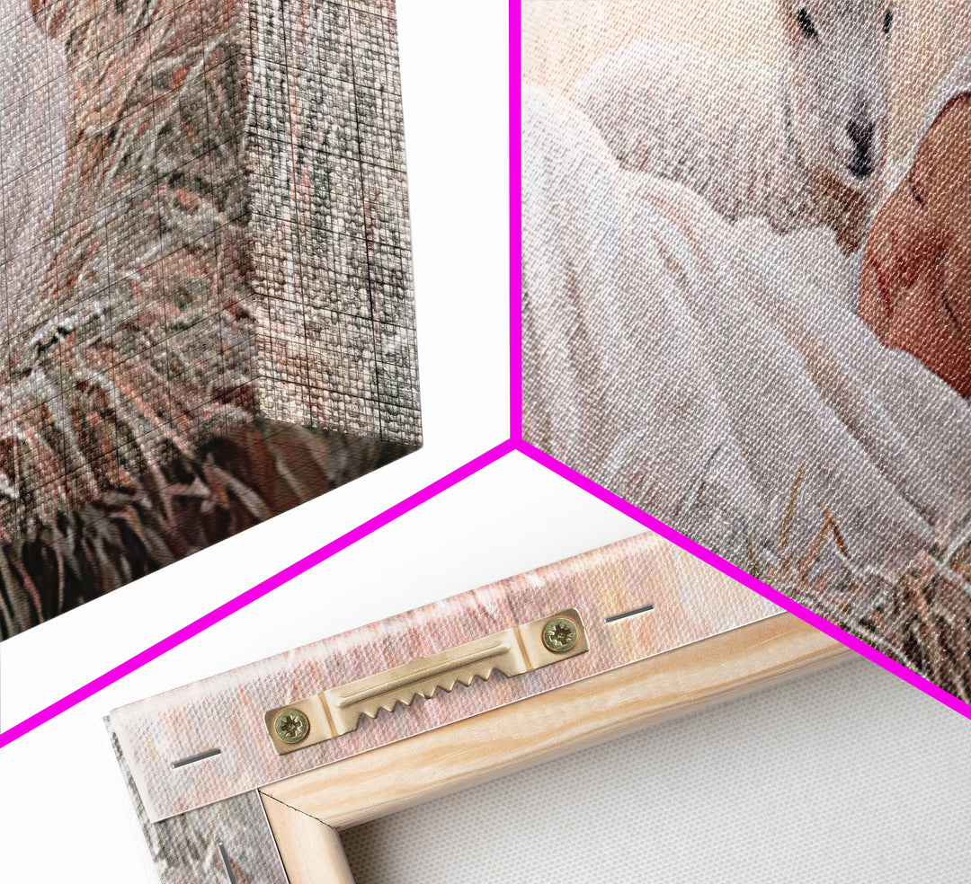 Grace In The Meadow – Framed Canvas Print – Christian Wall Art – Christian Art Canvas – Christmas Art – Panoramic Wall Art – Christian Deco
