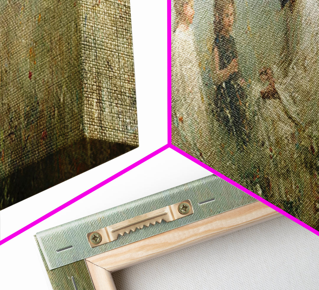 Garden Of Hope, Framed Canvas Print, Christian Art Canvas, Jesus Painting, Christian Wall Art, Panoramic Art, Christmas Art