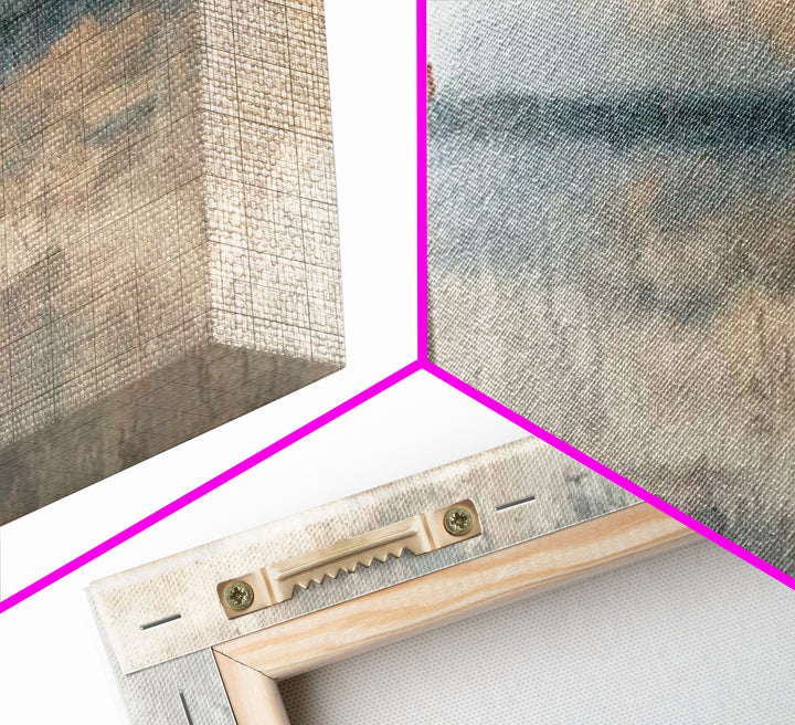 Reflective Grace – Framed Canvas Print – Christian Art Canvas – Jesus Painting – Christian Wall Art – Panoramic Wall Art – Christian Gift