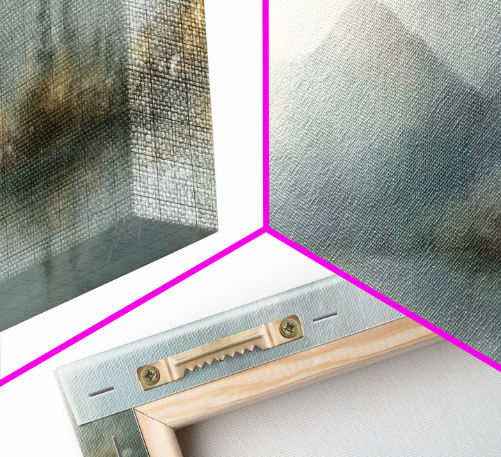 Dawn Of Promise, Framed Canvas Print, Christian Art Canvas, Christian Wall Art, Jesus Painting, Panoramic Wall Art, Christian Decor
