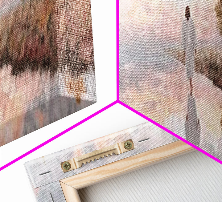 Radiant Promise – Framed Canvas Print – Panoramic Wall Art – Christian Art Canvas – Jesus Painting – Christian Wall Art – Christmas Art