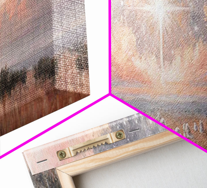 Celestial Night Star | Framed Canvas Print | Christian Christmas Art | Panoramic Print | Christian Art Canvas | Jesus Painting | Christian
