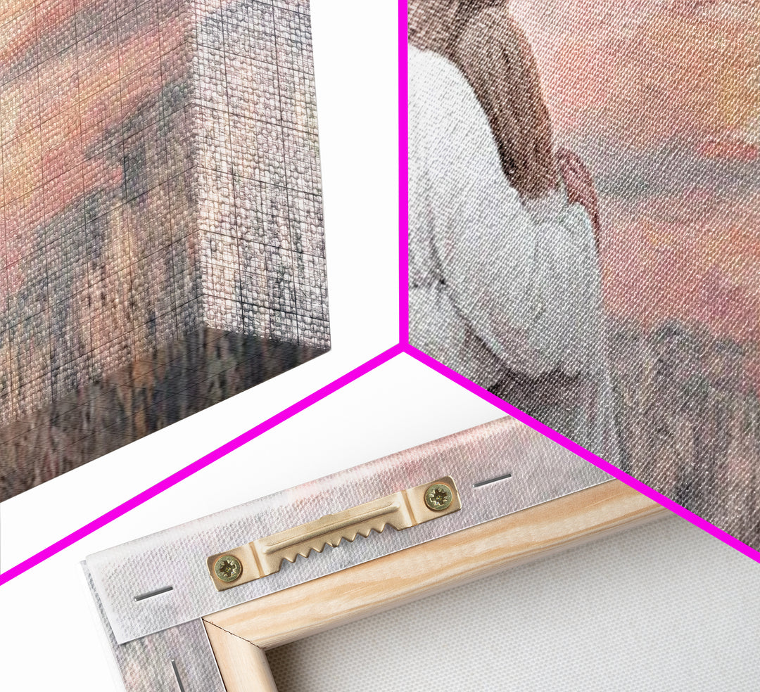 Eternal Hope, Framed Canvas Print, Christian Wall Art, Jesus Painting, Panoramic Art, Christian Art Canvas, Christian Christmas Art