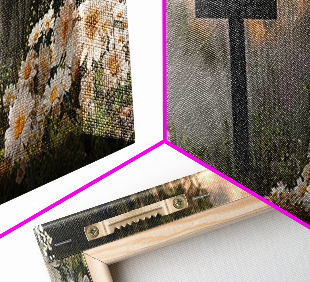 Forest Mercy | Framed Canvas Print | Christian Art Canvas | Christian Wall Art | Panoramic Print | Christian Art | Christian Gift