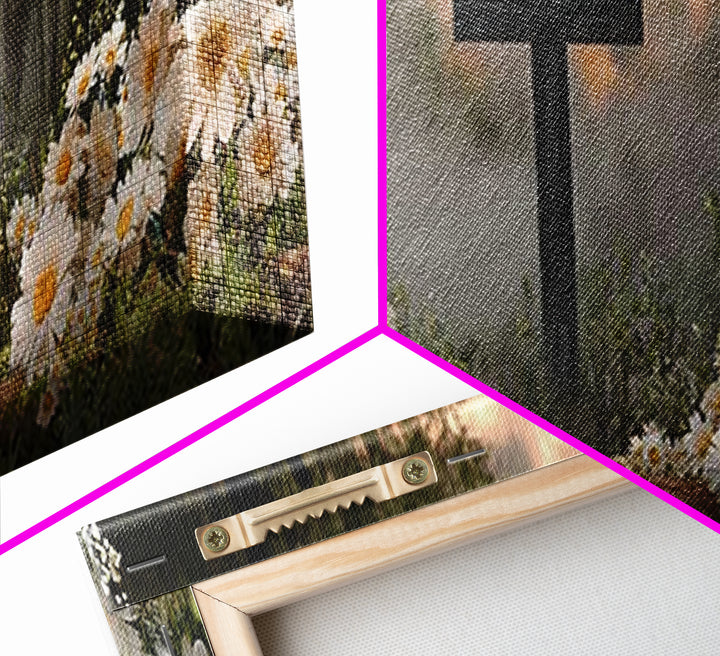 Forest Mercy | Framed Canvas Print | Christian Art Canvas | Christian Wall Art | Panoramic Print | Christian Art | Christian Gift