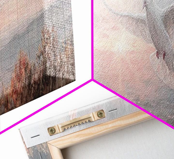 Morning Dove Light | Framed Canvas Print | Christian Wall Art | Christian Art Canvas | Panoramic Print | Christian Decor