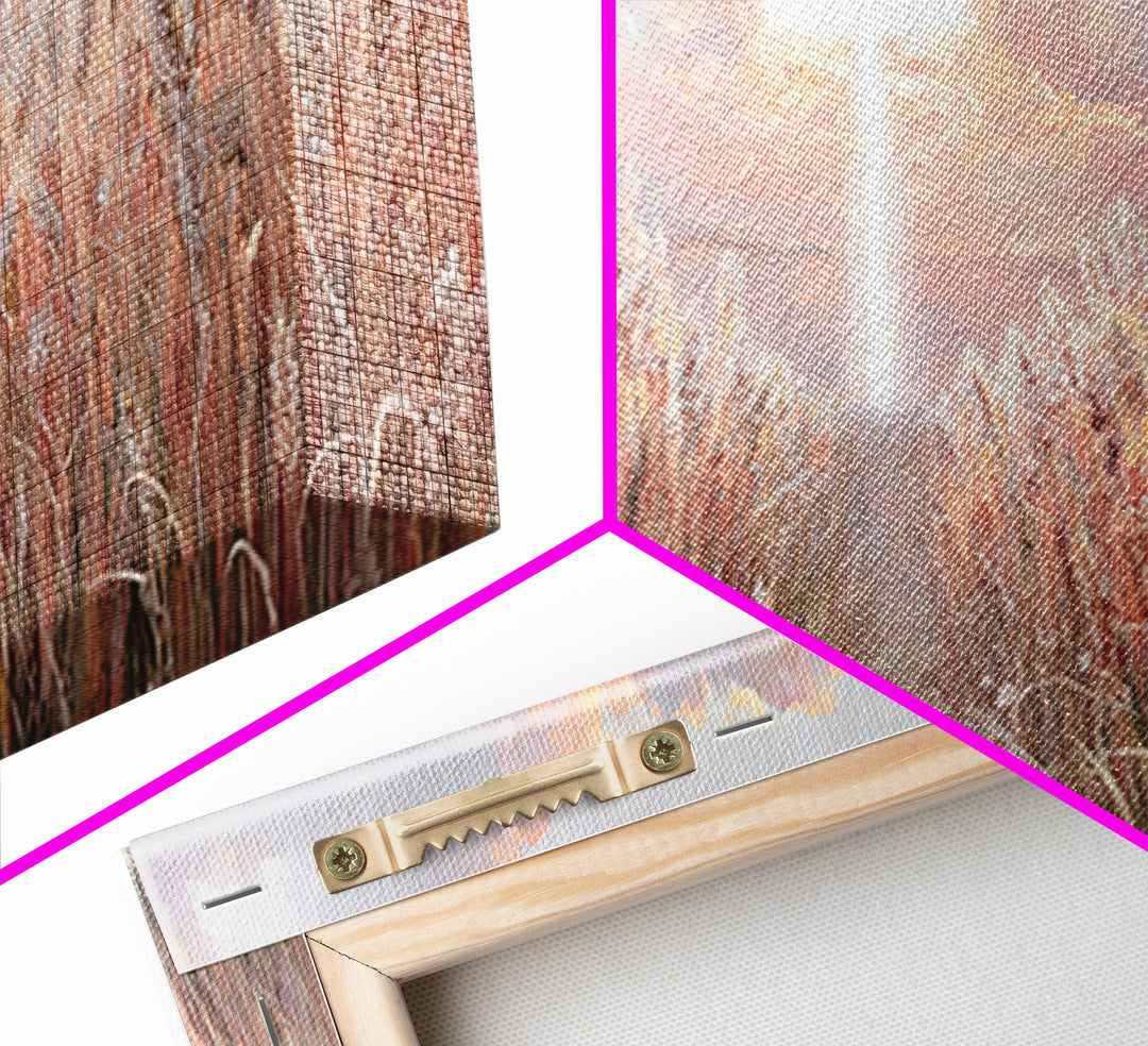 Cross Of Renewal – Framed Canvas Print – Christian Art Canvas – Christian Wall Art – Panoramic Wall Art – Christian Art