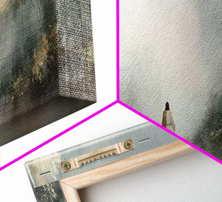 Fields Of Renewal, Framed Canvas Print, Panoramic Art, Christian Art Canvas, Jesus Art Print, Christian Wall Art, Modern Christian Painting