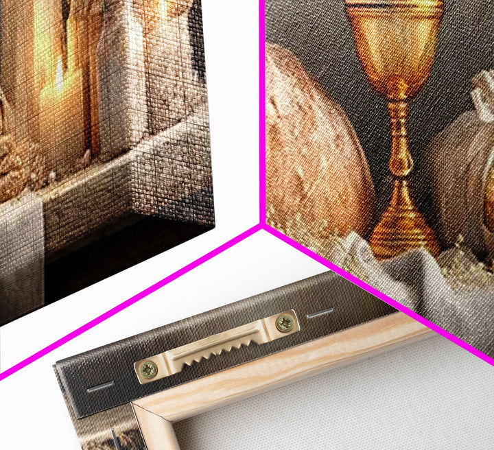 Graceful Harvest | Framed Canvas Print | Christian Wall Art | Christian Christmas Art | Panoramic Print | Christian Art Canvas