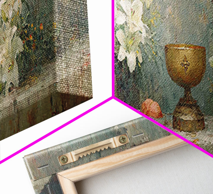 Sanctified Offering | Framed Canvas Print | Christian Art Canvas | Panoramic Art | Christian Wall Art | Christmas Art