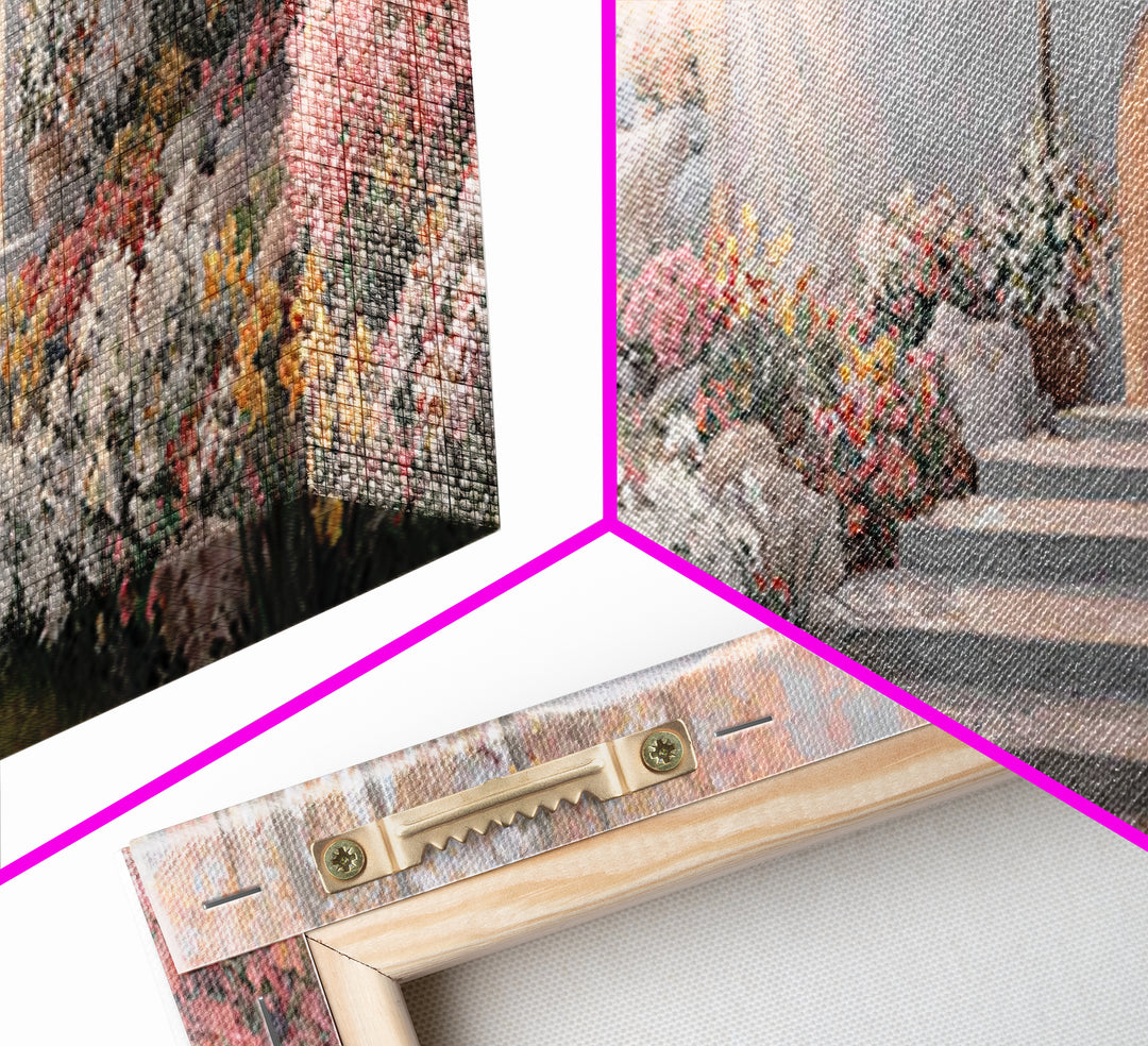 Sacred Forest Journey | Framed Canvas Print | Panoramic Frame | Christian Art | Jesus Painting | Christian Art Canvas | Moody Christian Art