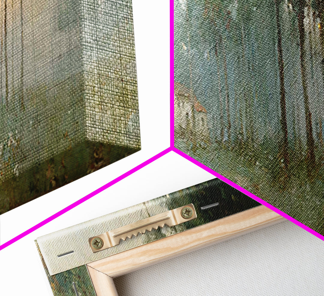 Pathway To Worship – Framed Canvas Print – Panoramic Art – Christian Art Canvas – Christian Painting – Christian Wall Art – Christian Chris