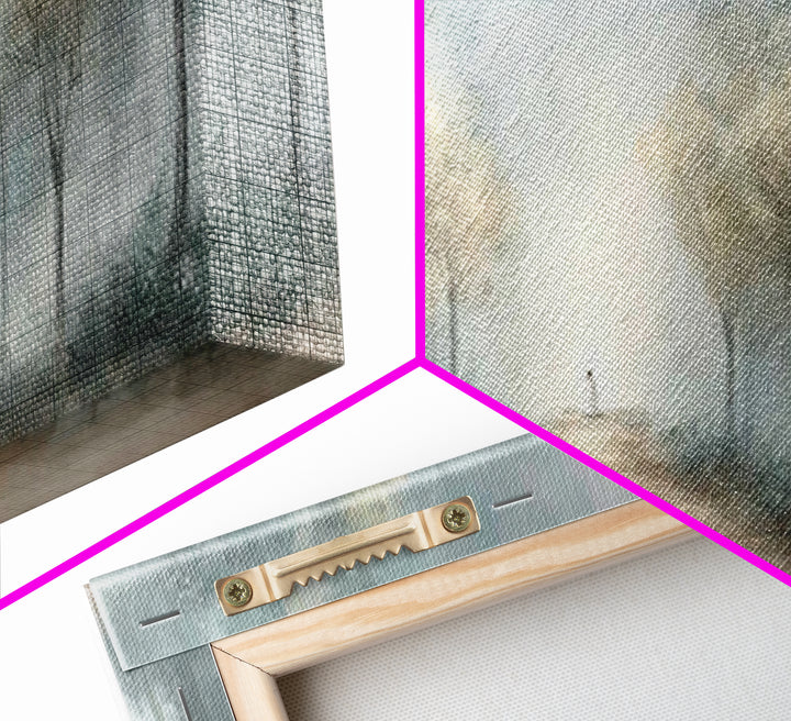 Light Of The Way, Framed Canvas Print, Panoramic Art, Christian Wall Art, Christian Art Canvas, Modern Christian Art, Jesus Painting, Chris