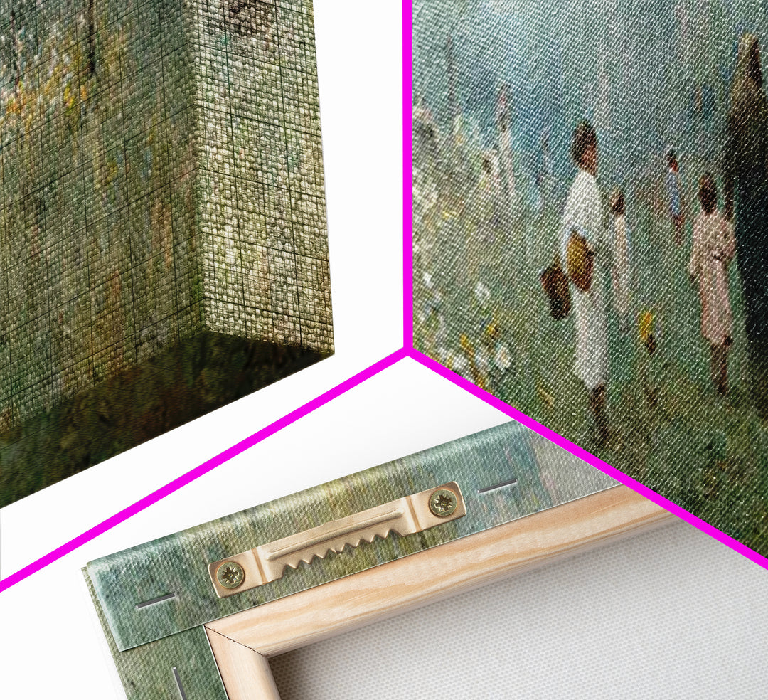 Morning Of Blessing, Framed Canvas Print, Christian Wall Art, Christian Art Canvas, Jesus Painting, Extra Wide Art, Christian Christmas Art