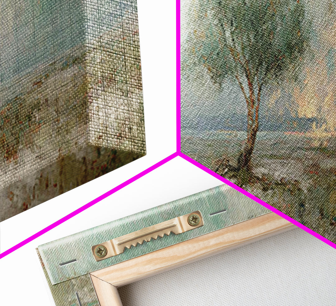 Tree Of Promise, Framed Canvas Print, Panoramic Art, Christian Art Canvas, Christian Wall Art, Christian Painting, Christmas Art