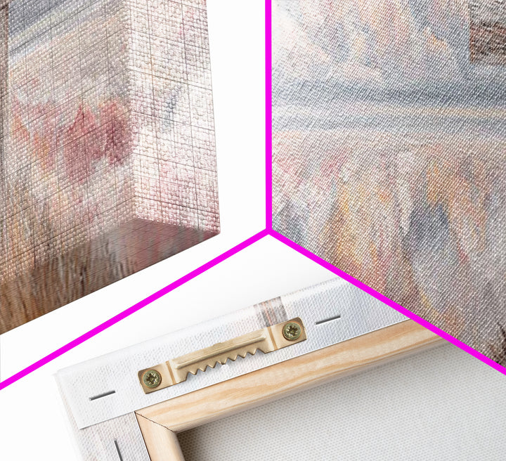 Dawn Of Redemption, Framed Canvas Print, Christian Wall Art, Panoramic Art, Christian Art Canvas, Christian Painting, Christian Decor