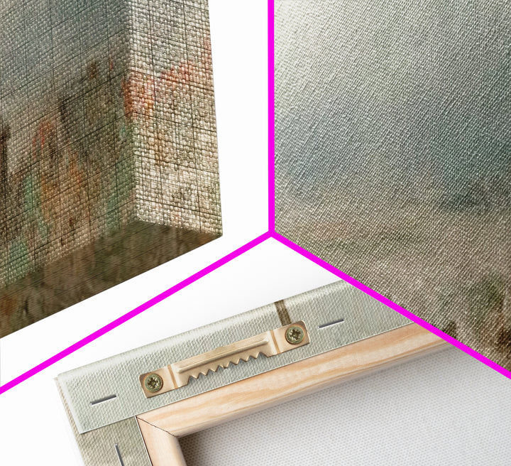 Field Of Salvation, Framed Canvas Print, Christian Art Canvas, Panoramic Art, Christian Painting, Christian Wall Art, Christian Decor