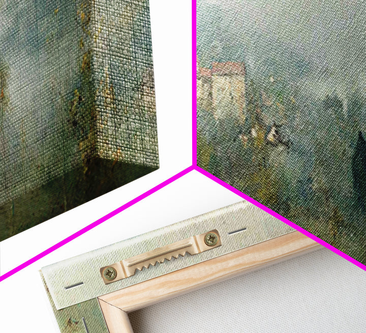 Bell Of Hope | Framed Canvas Print | Panoramic Art | Christian Wall Art | Christian Art Canvas | Christian Painting | Christian Christmas