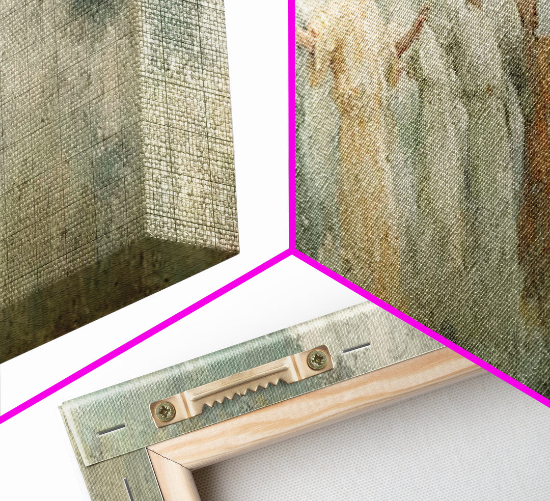 Angelic Light Chorus, Framed Canvas Print, Christian Art Print, Panoramic Print, Christian Wall Art, Christmas Canvas Wall Art, Christian D