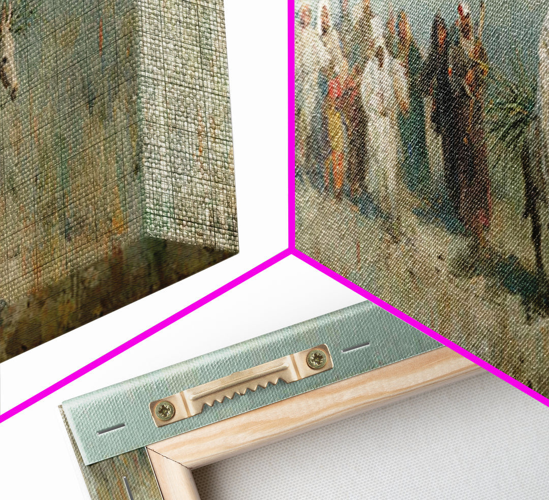 Journey Of Hope | Framed Canvas Print | Christian Wall Art | Panoramic Painting | Jesus Art Print | Christian Gift Ideas | Large Christian