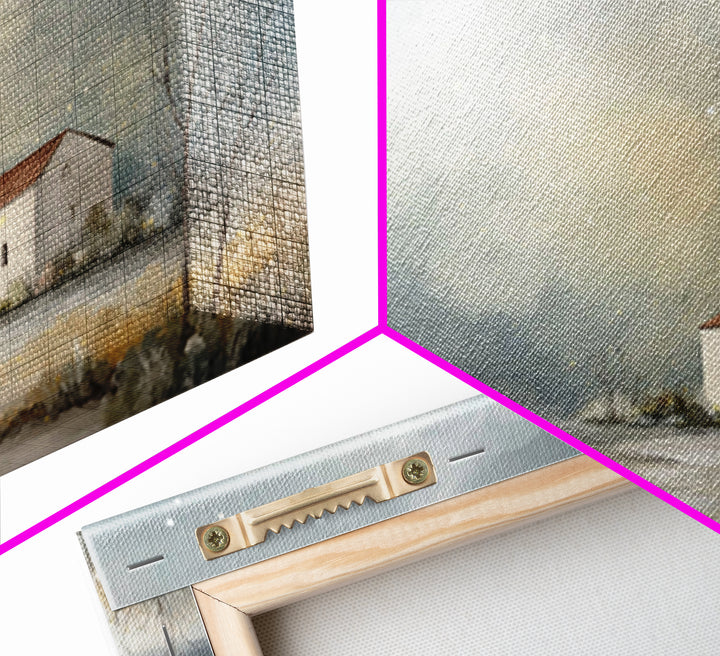 Chapel Of Stars, Framed Canvas Print, Christian Wall Art, Christian Art Canvas, Christian Art, Christian Decor, Subtle Christian Art