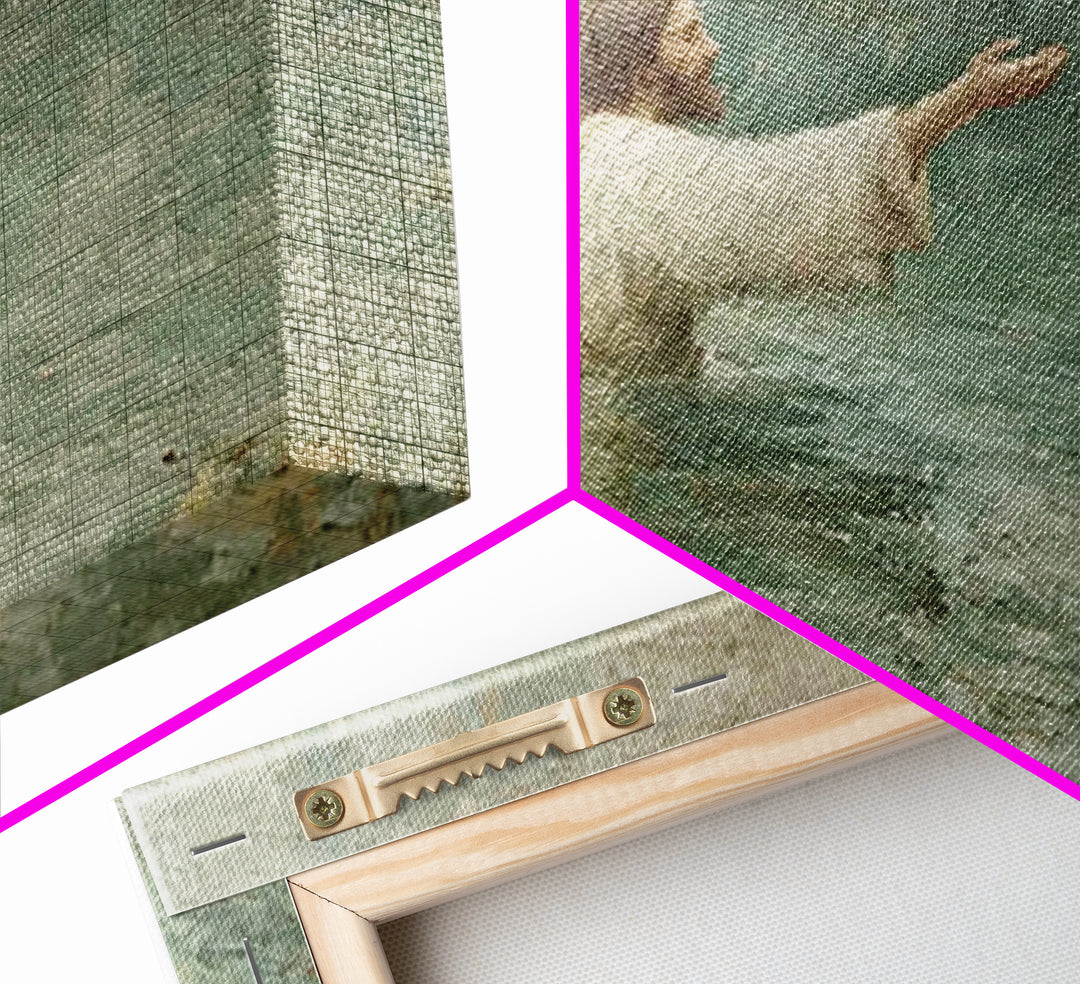 Waters Of Grace – Framed Canvas Print – Christian Art Work – Jesus Painting Canvas – Christian Wall Art – Modern Christian Art – Christian