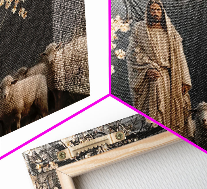 Heavenly Orchard – Framed Canvas Print – Christian Art Canvas – Christian Wall Art – Jesus Painting – Large Christian Art – Christian Chris