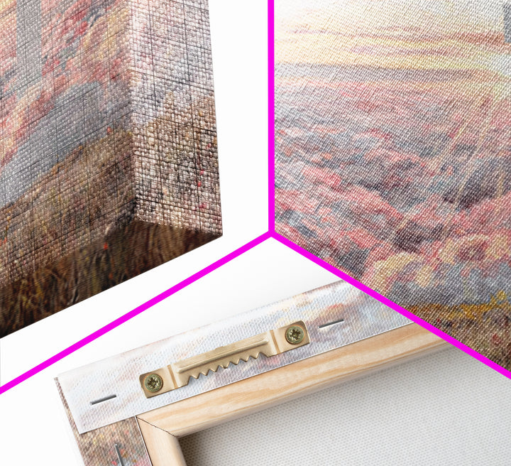 Horizon Of Hope – Framed Canvas Print – Christian Art Canvas – Christian Wall Art – Subtle Christian Art – Christian Gift – Christian Paint