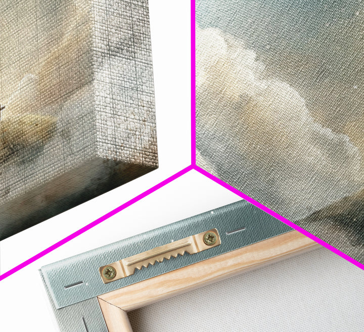 Heavenbound Promise – Framed Canvas Print – Christian Wall Art – Christian Art Canvas – Large Christian Art – Subtle Christian Art – Christ
