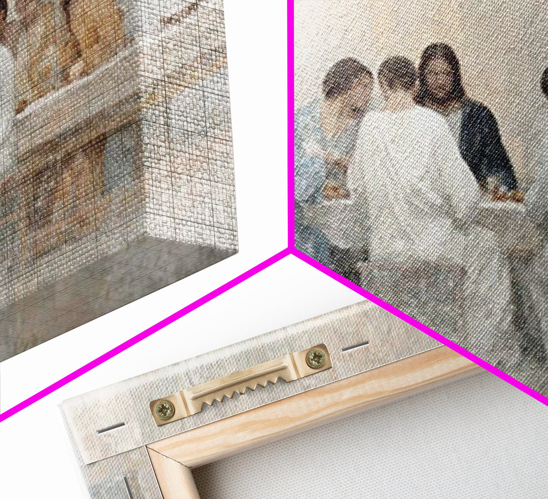 Radiant Covenant - Framed Canvas Print - Christian Art Canvas - Modern Christian Art - Christian Wall Art - Jesus Painting - Christian Chri