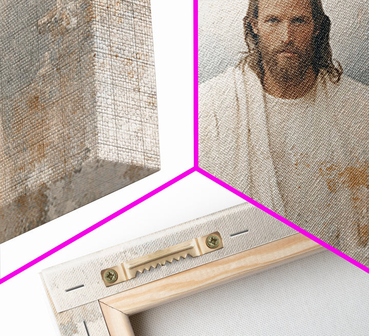 Prince Of Peace – Framed Canvas Print – Jesus Painting – Christian Wall Art – Christian Art Canvas – Christian Art Work – Christian Art Pri