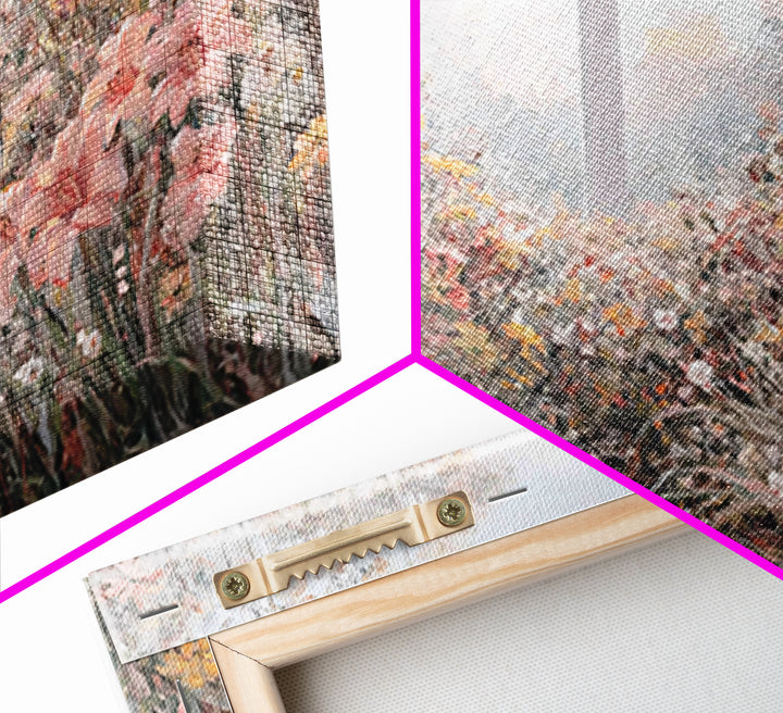 Garden Of Hope | Framed Canvas Print | Christian Art Canvas | Christian Wall Art | Jesus Christmas Art | Christian Gift Ideas | Modern Chri