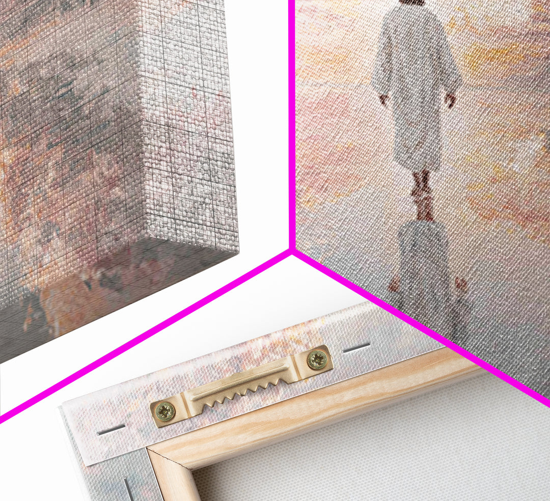 Dawn Of Mercy – Framed Canvas Print – Christian Wall Art – Jesus Painting – Christian Art Canvas – Christmas Wall Art – Christian Decor