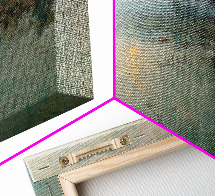 Still Waters Grace, Framed Canvas Print, Christian Art Canvas, Jesus Painting, Christian Wall Art, Vintage Christian Art, Christmas Art