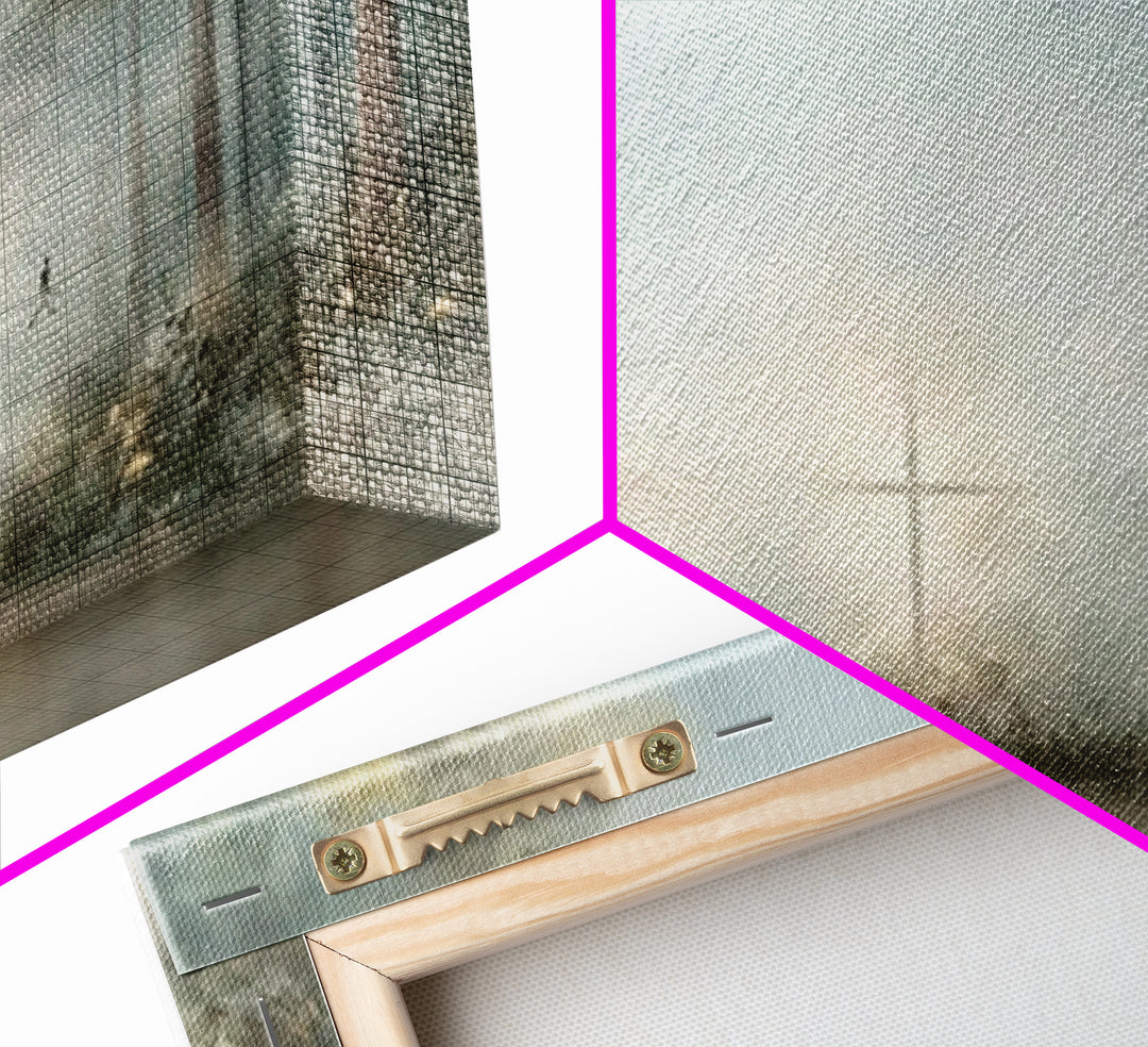 Holy Supper Glow – Framed Canvas Print – Christian Art Canvas – Jesus Painting – Christian Wall Art – Christian Christmas Art – Vintage Chr