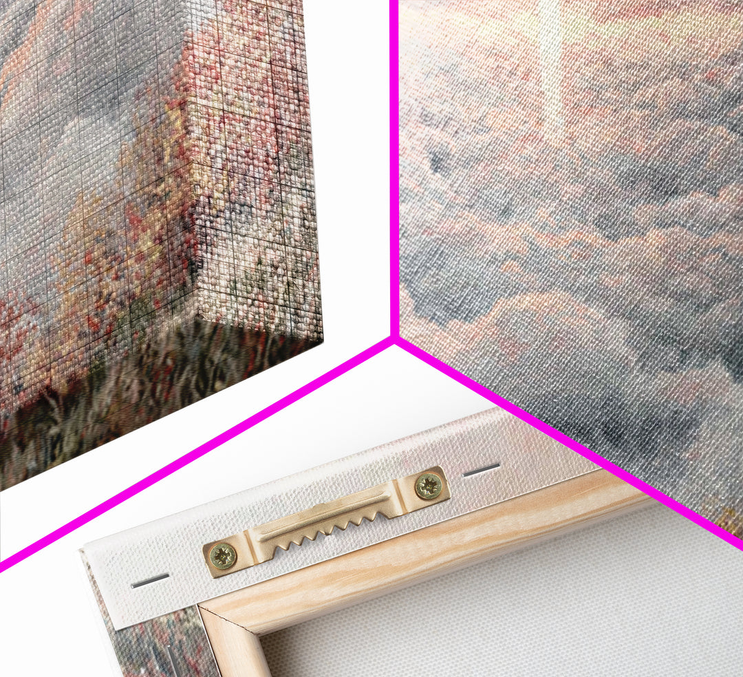 Radiant Lily Grace, Framed Canvas Print, Christian Painting, Christian Decor, Christian Wall Art, Christian Art Canvas, Christmas Wall Art