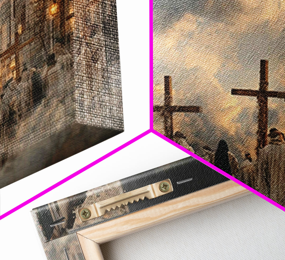 Morning Grace | Framed Canvas Print | Christian Art Canvas | Jesus Painting | Christian Wall Art | Christian Decor | Christian Christmas Ar